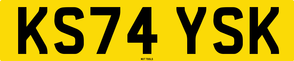 KS74YSK MOT Check