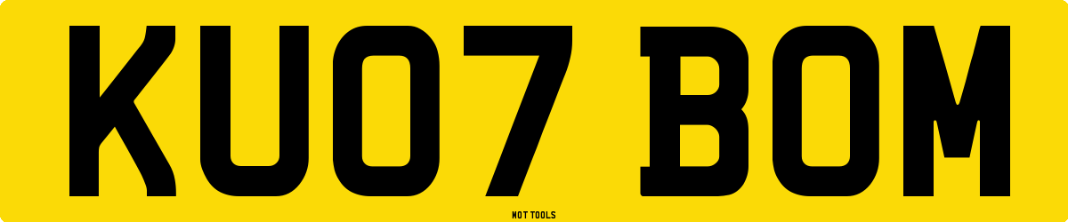 KU07BOM MOT Check