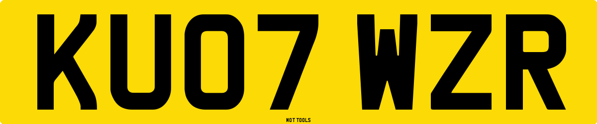 KU07WZR MOT Check