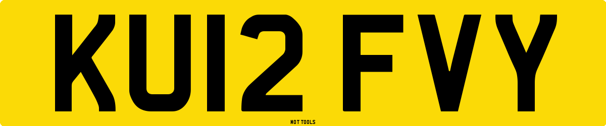 KU12FVY MOT Check