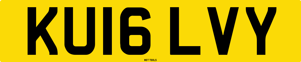KU16LVY MOT Check