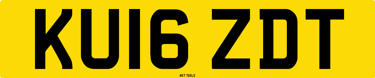 KU16ZDT MOT Check