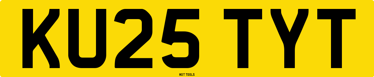 KU25TYT MOT Check