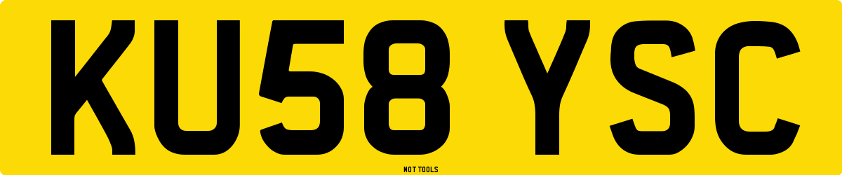 KU58YSC MOT Check