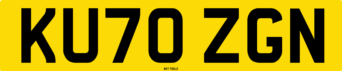 KU70ZGN MOT Check