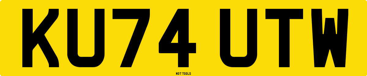 KU74UTW MOT Check