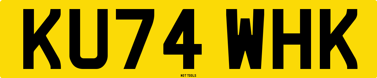 KU74WHK MOT Check