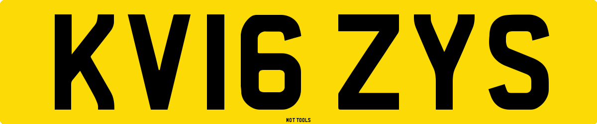 KV16ZYS MOT Check