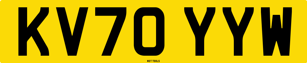 KV70YYW MOT Check