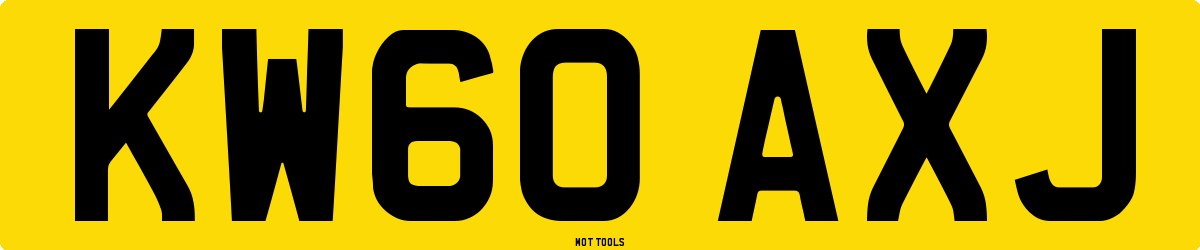 KW60AXJ MOT Check