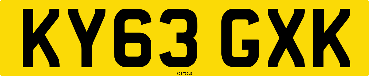KY63GXK MOT Check