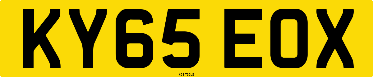 KY65EOX MOT Check