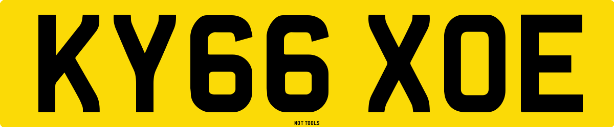KY66XOE MOT Check