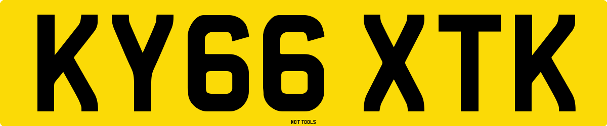 KY66XTK MOT Check