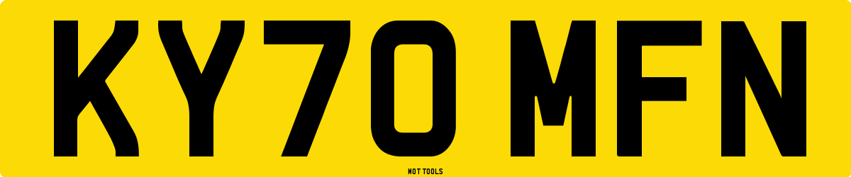 KY70MFN MOT Check
