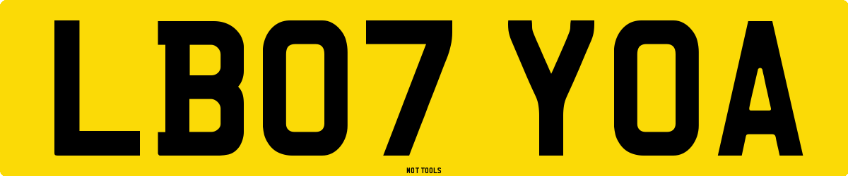 LB07YOA MOT Check