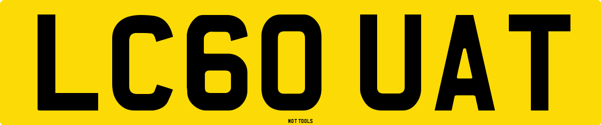 LC60UAT MOT Check