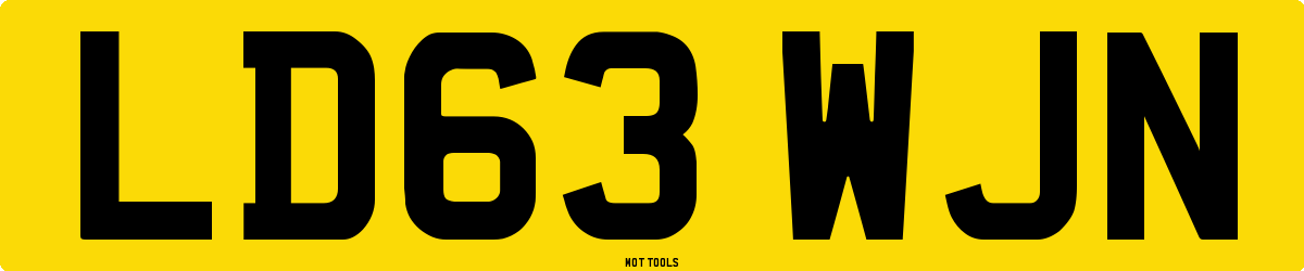 LD63WJN MOT Check