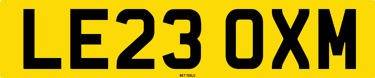 LE23OXM MOT Check