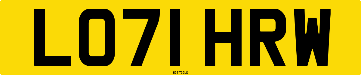 LO71HRW MOT Check