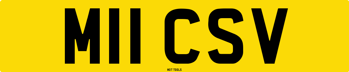 M11CSV MOT Check