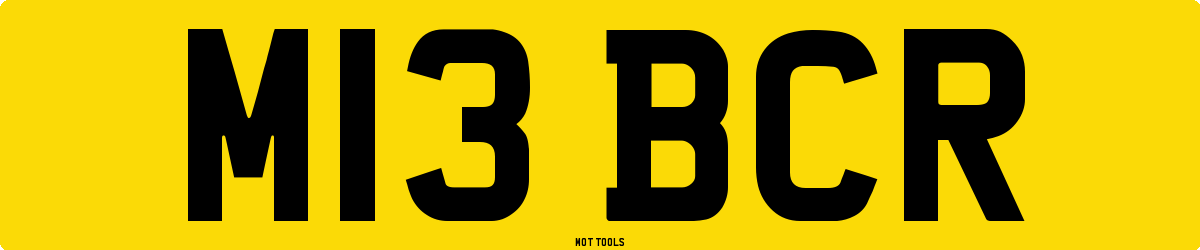 M13BCR MOT Check