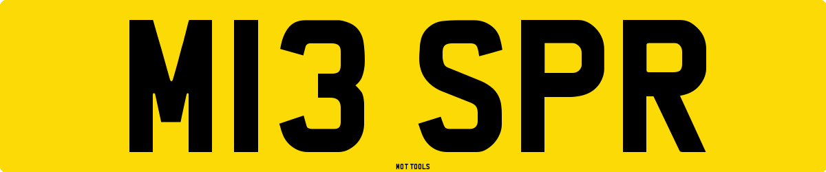 M13SPR MOT Check
