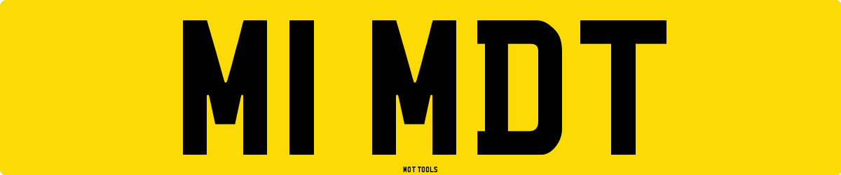 M1MDT MOT Check