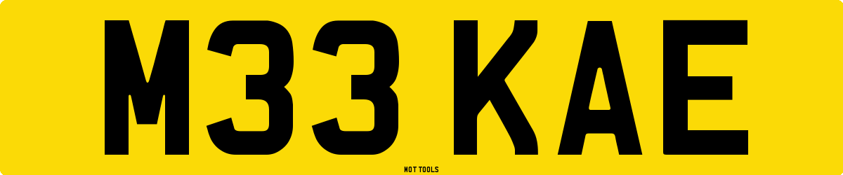 M33KAE MOT Check