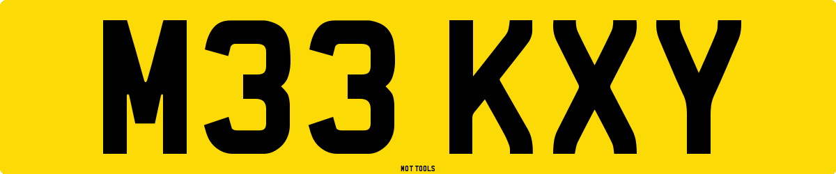 M33KXY MOT Check