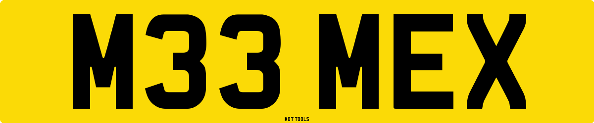 M33MEX MOT Check