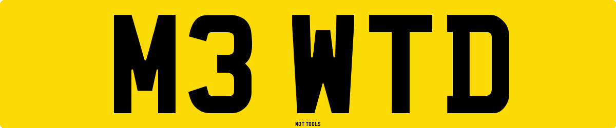 M3WTD MOT Check