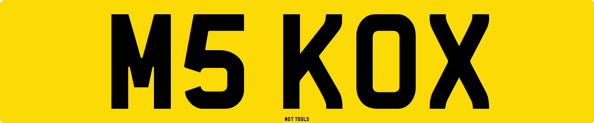 M5KOX MOT Check