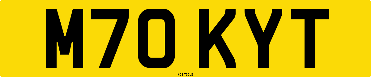 M70KYT MOT Check