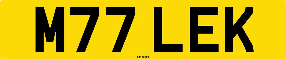 M77LEK MOT Check