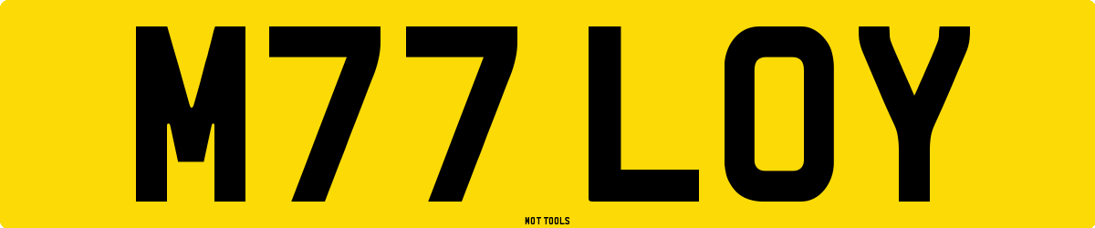 M77LOY MOT Check