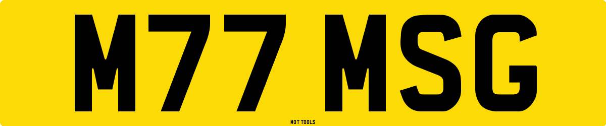M77MSG MOT Check