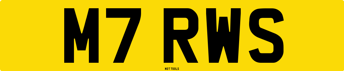 M7RWS MOT Check