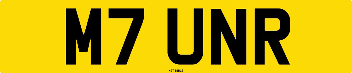 M7UNR MOT Check