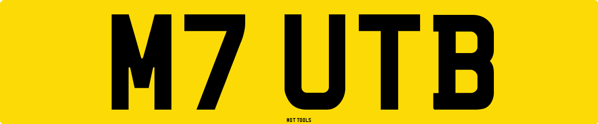 M7UTB MOT Check
