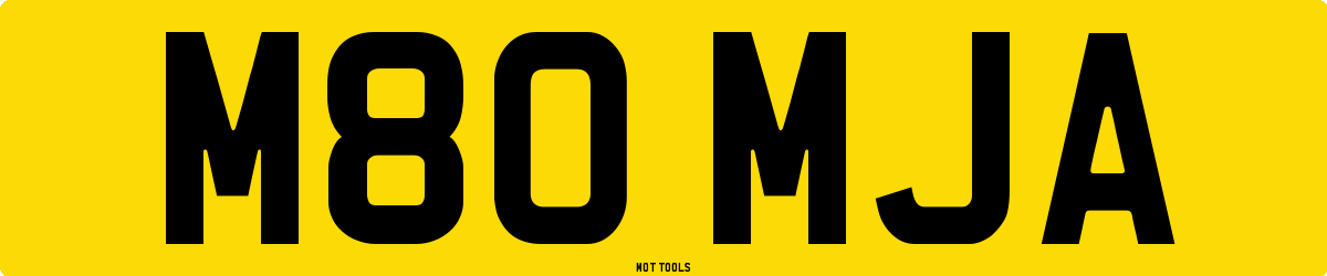 M80MJA MOT Check