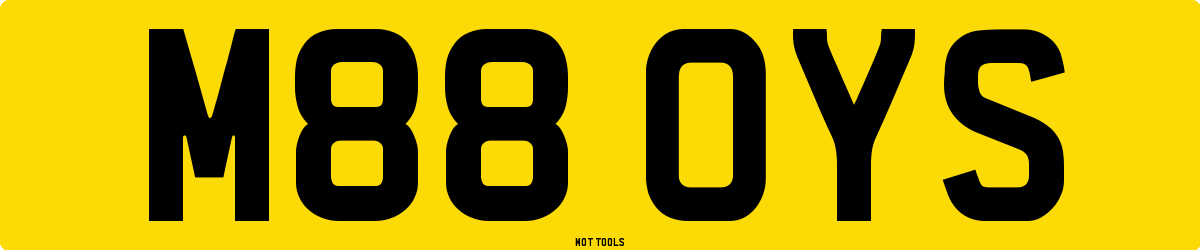 M88OYS MOT Check
