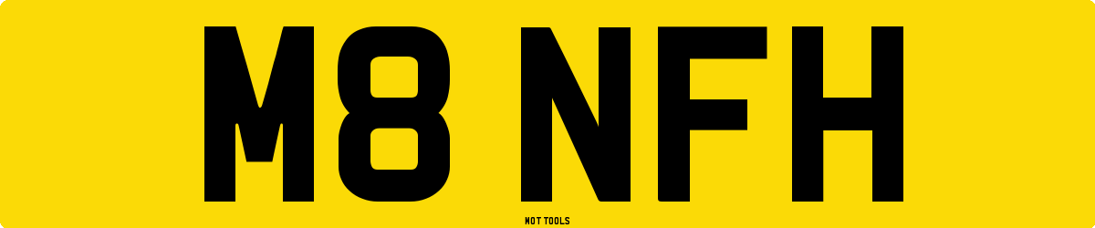 M8NFH MOT Check