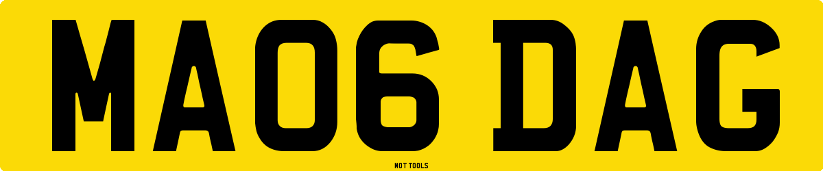 MA06DAG MOT Check