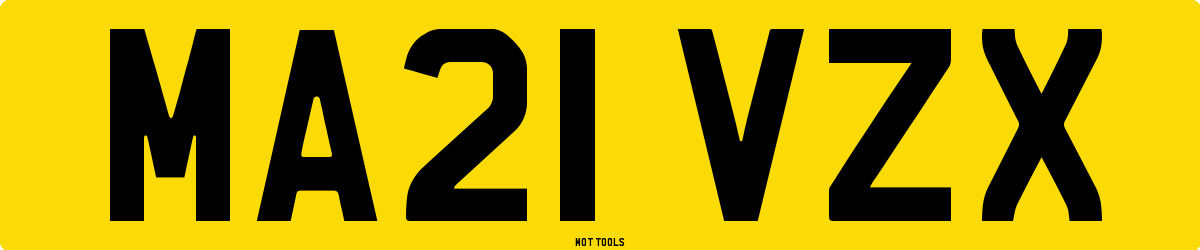 MA21VZX MOT Check