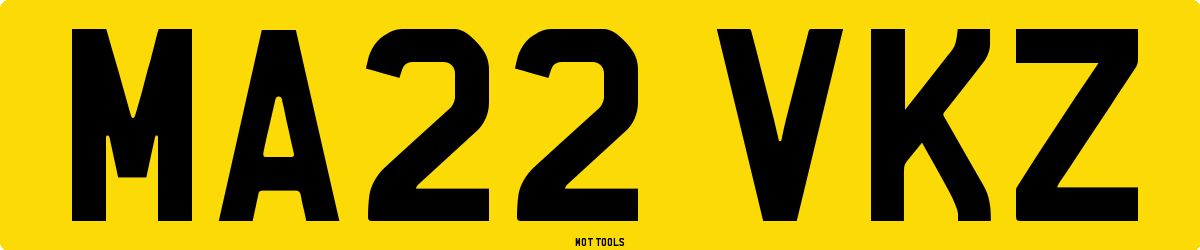 MA22VKZ MOT Check
