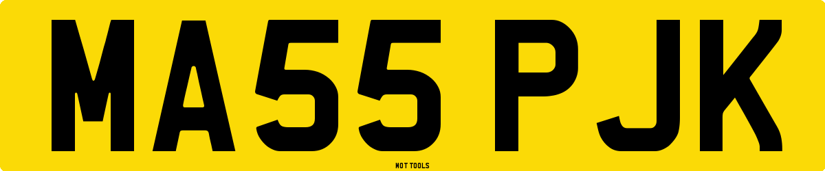 MA55PJK MOT Check