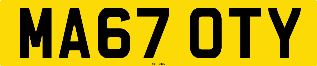 MA67OTY MOT Check