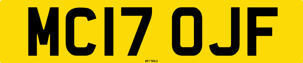 MC17OJF MOT Check