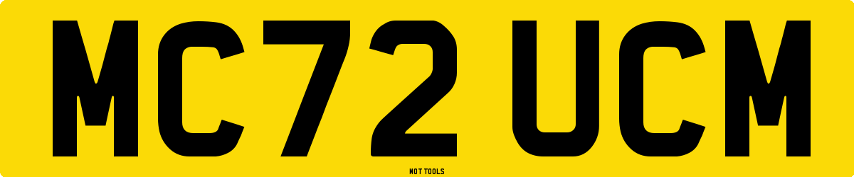 MC72UCM MOT Check
